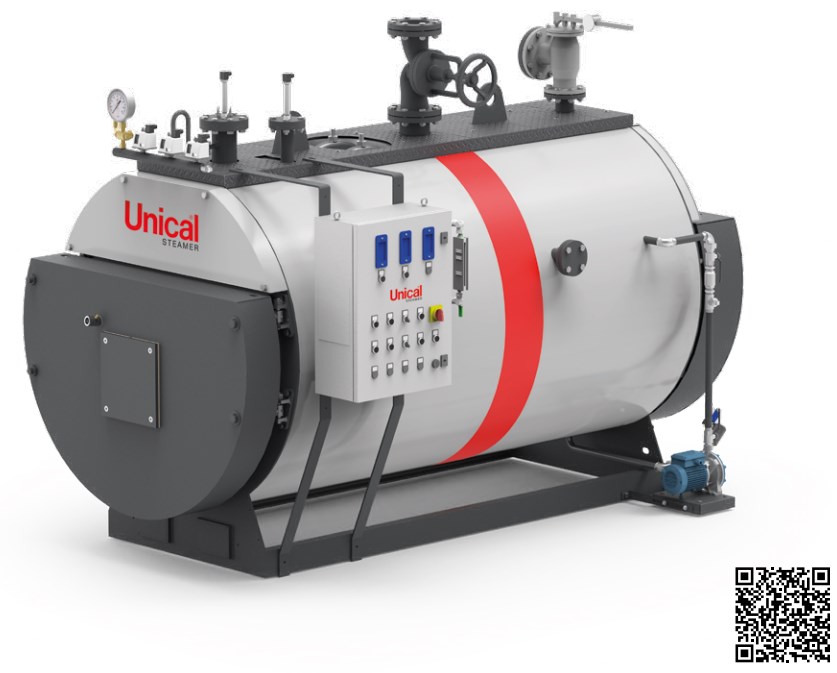 UNICAL BAHR'UNO 800 CB HP Котлы паровые