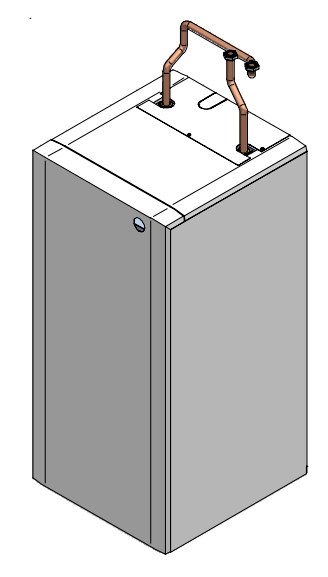 Резервуар для хранения горячей воды UNICAL DSP 110 inox Баки, ёмкости, резервуары